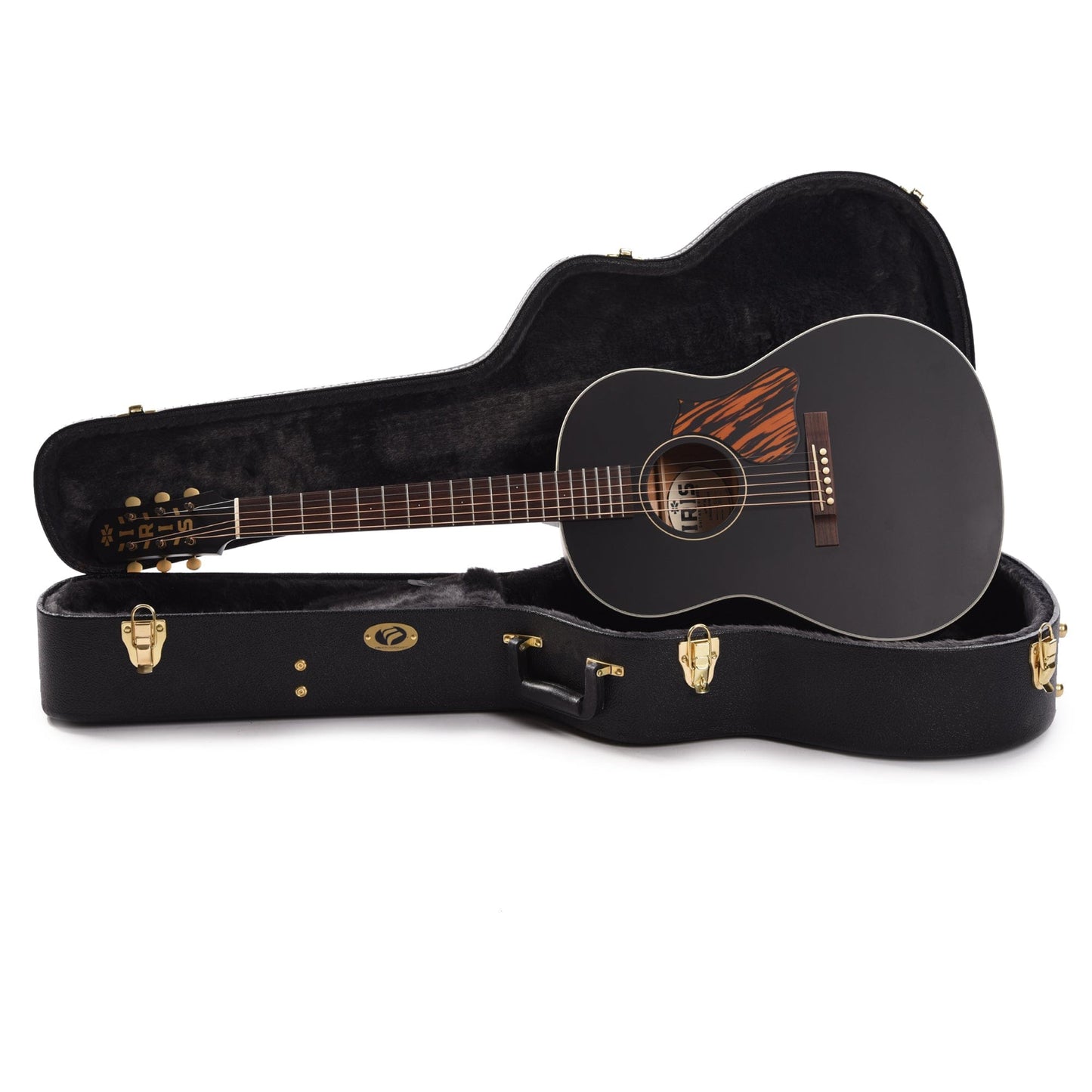 Iris OG Sitka/Mahogany Black Satin Acoustic Guitars / Concert