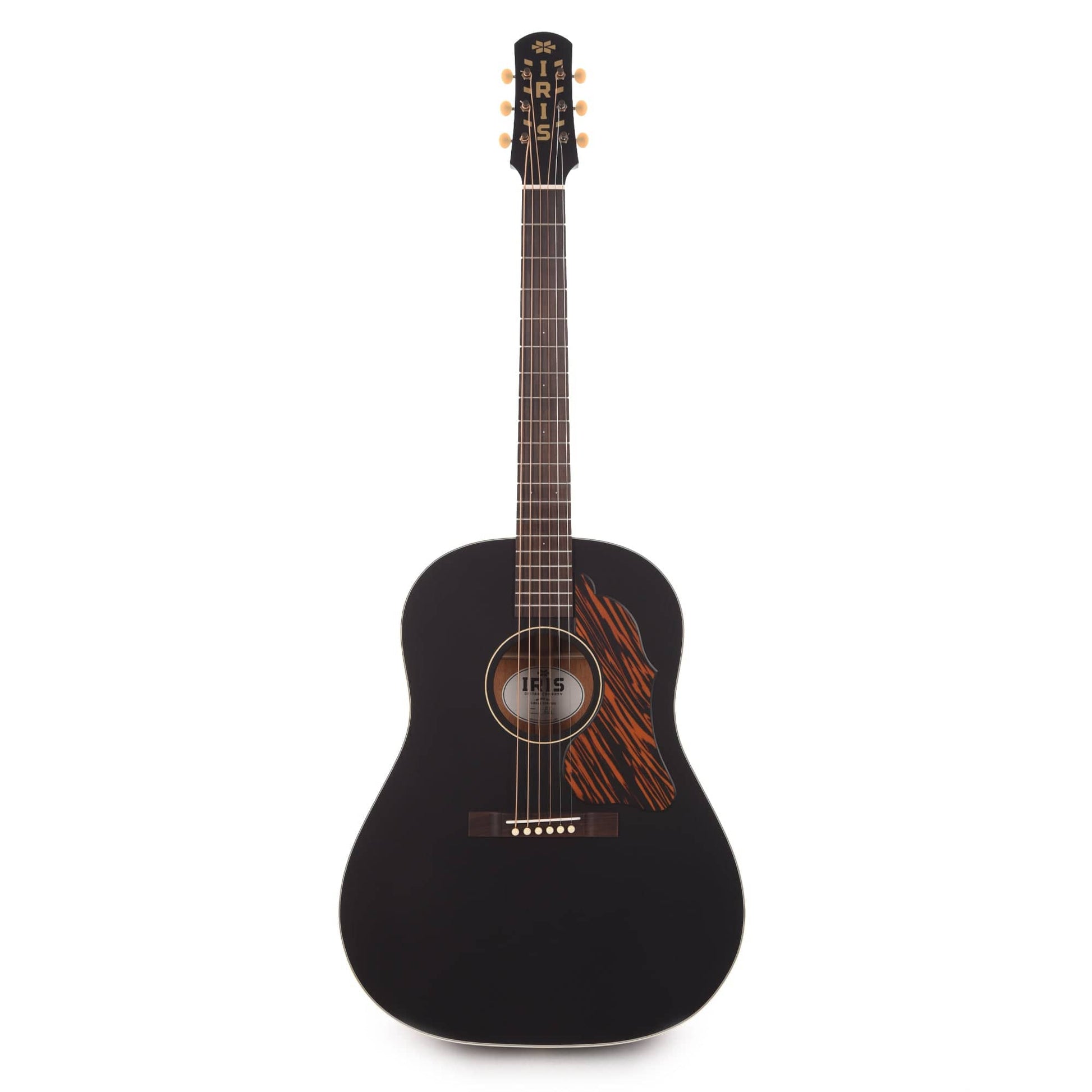 Iris DF Sitka/Mahogany Black Satin Acoustic Guitars / Dreadnought