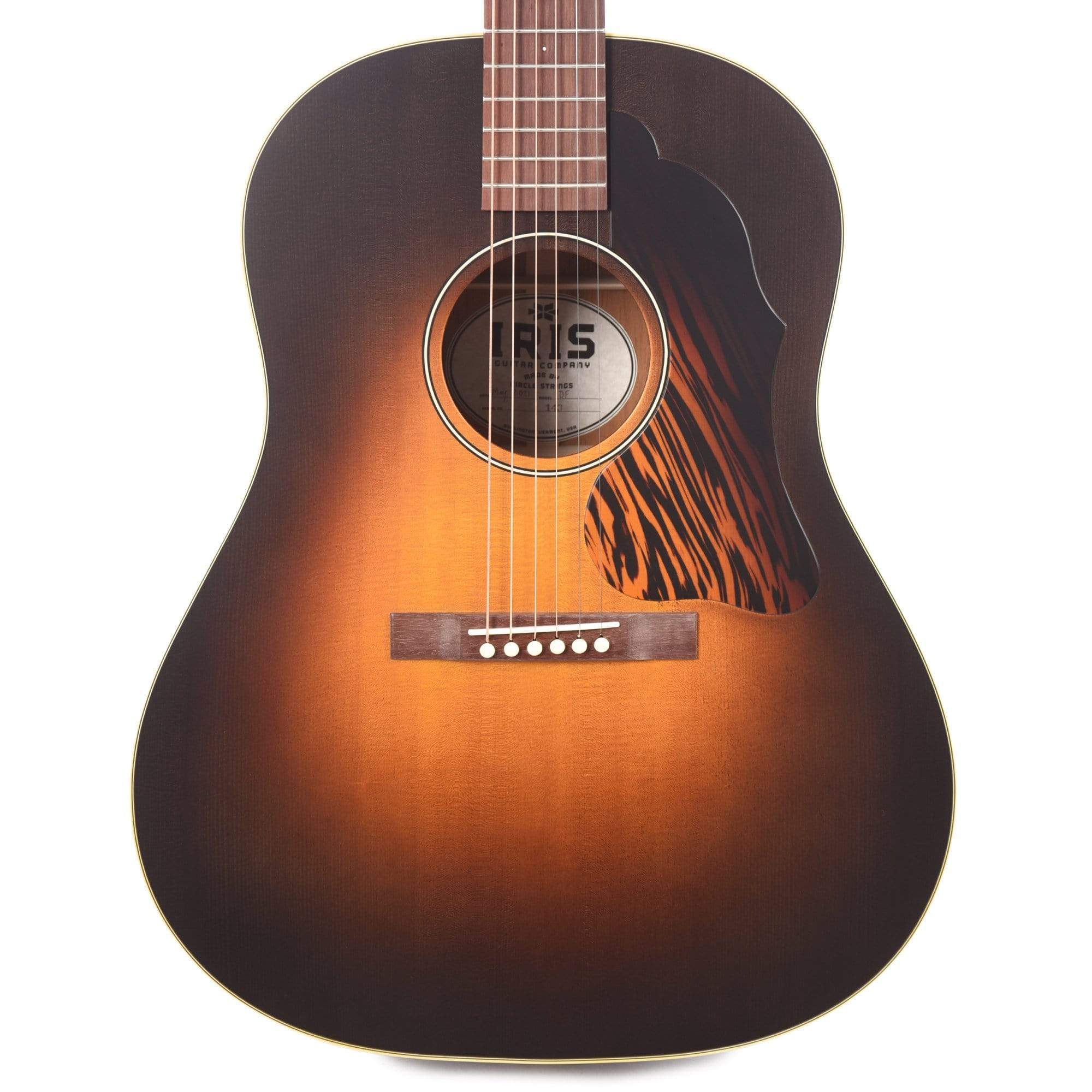 Iris DF Sitka/Mahogany Tobacco Burst Satin Acoustic Guitars / Dreadnought