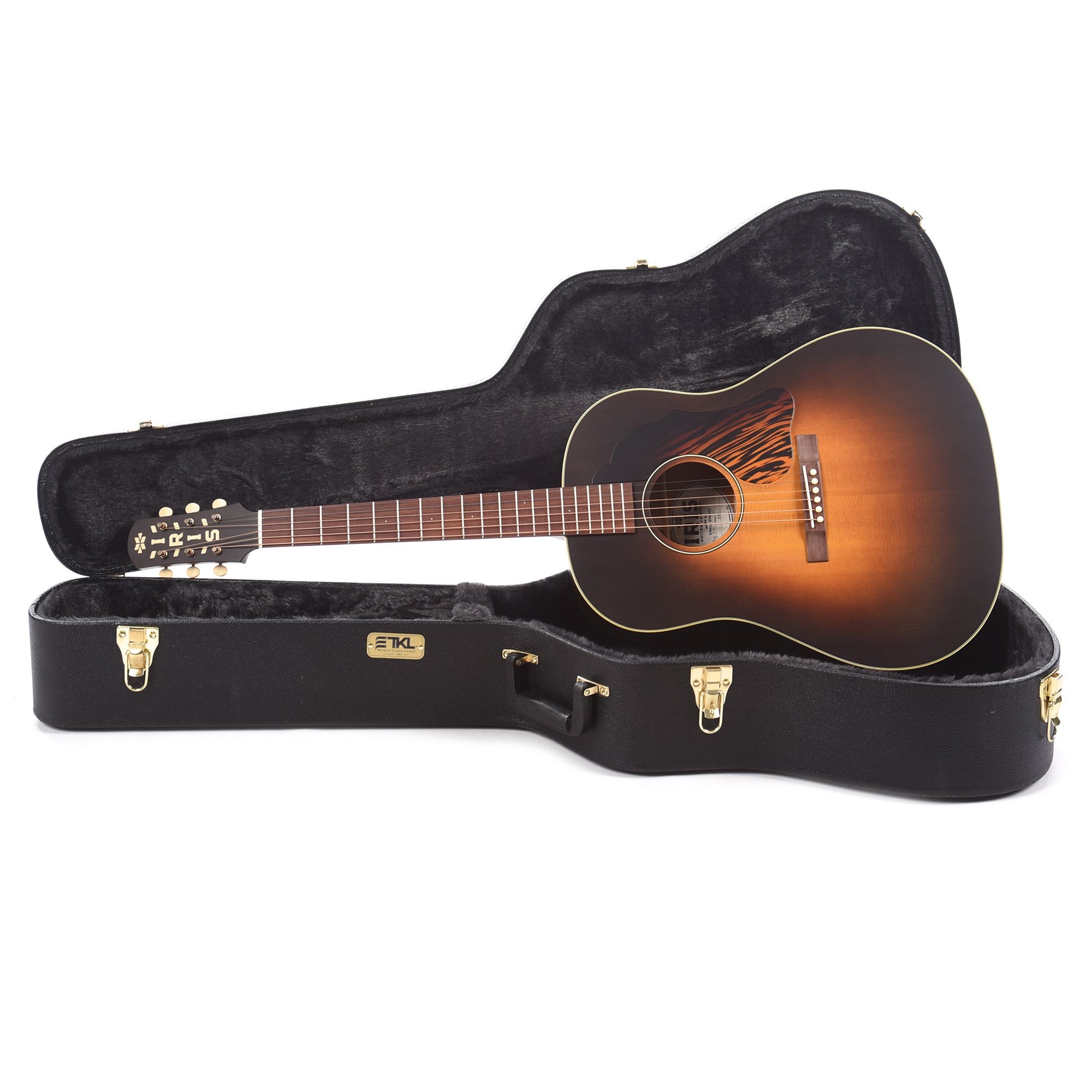 Iris DF Sitka/Mahogany Tobacco Burst Satin Acoustic Guitars / Dreadnought