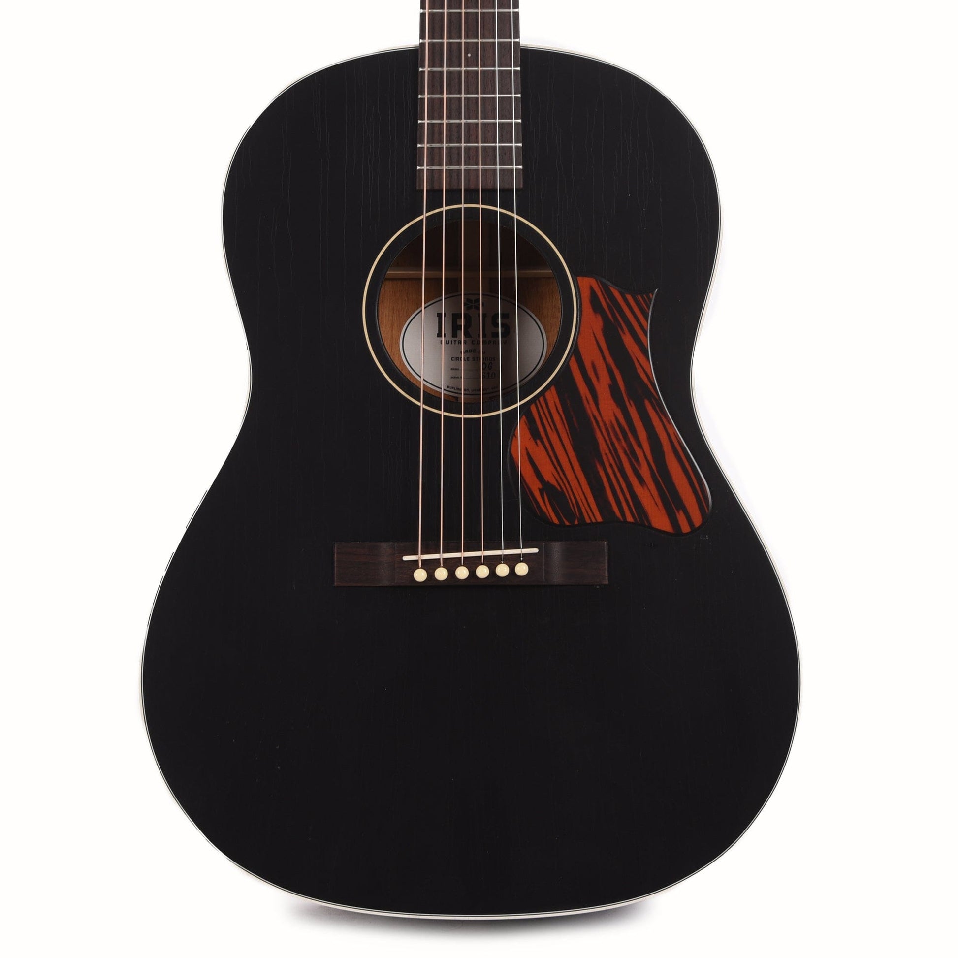 Iris OG Sitka/Mahogany Aged Black Acoustic Guitars / Dreadnought