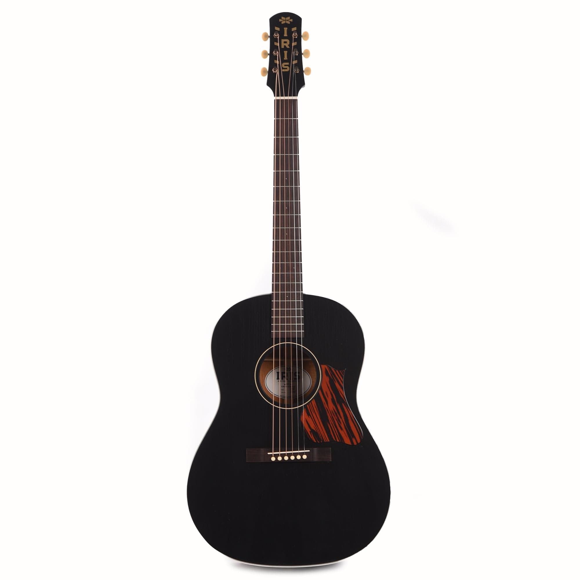 Iris OG Sitka/Mahogany Aged Black Acoustic Guitars / Dreadnought