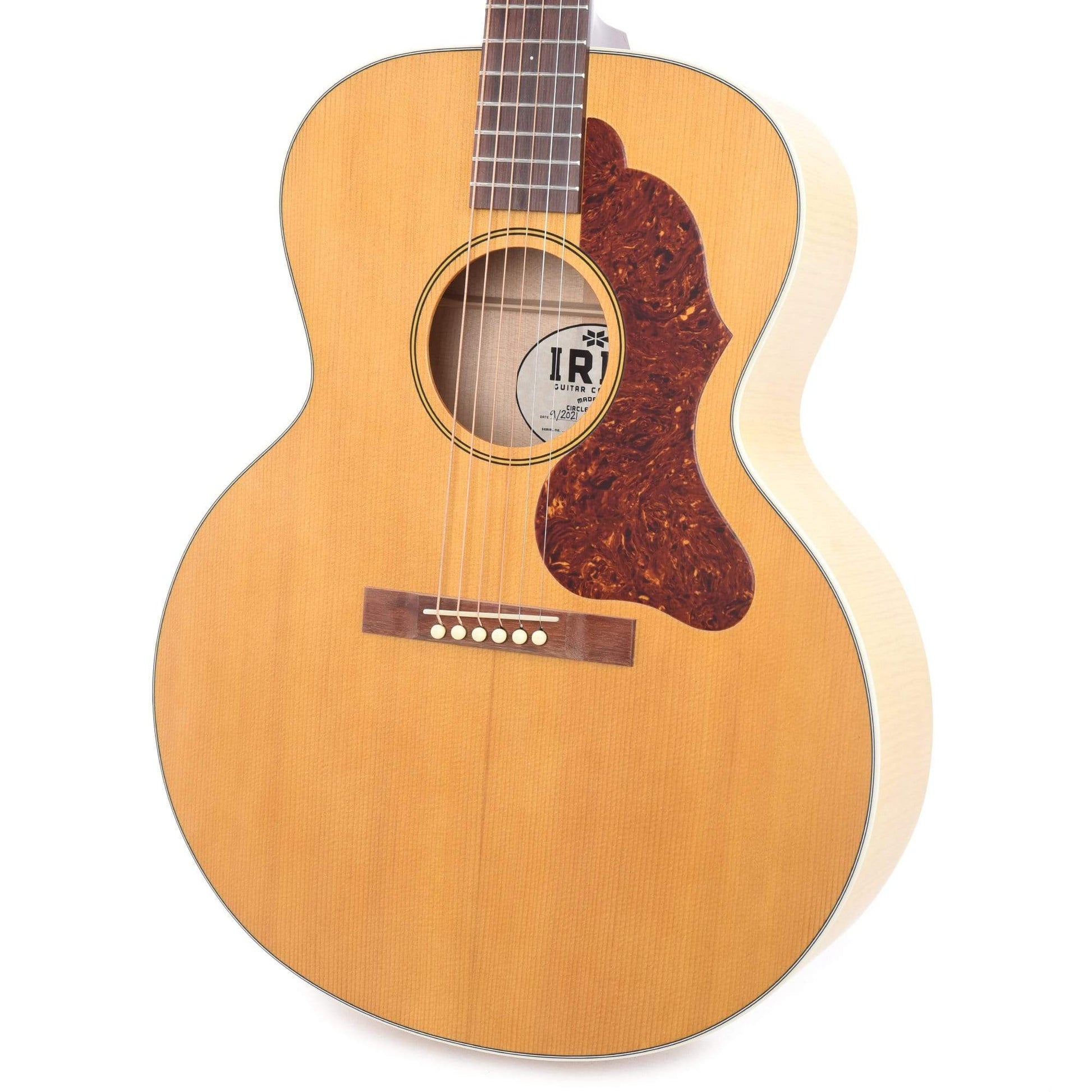 Iris AB Sitka/Maple Natural Satin Acoustic Guitars / Jumbo