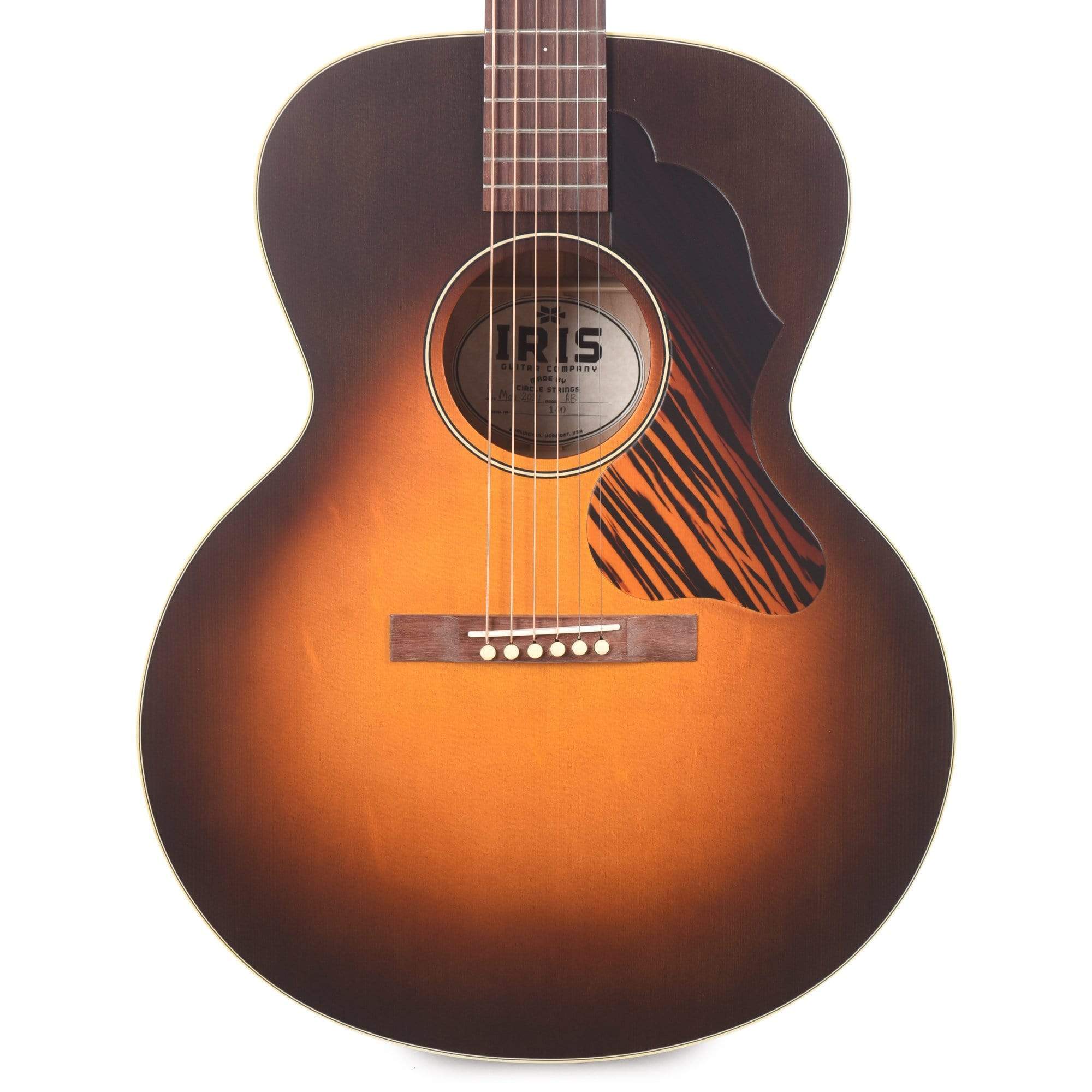 Iris AB Sitka/Maple Tobacco Burst Satin Acoustic Guitars / Jumbo