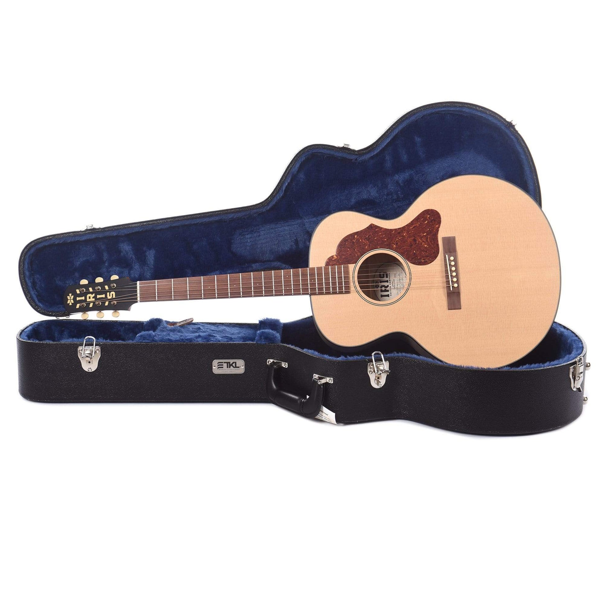 Iris AB Spruce/Maple Natural Satin Acoustic Guitars / Jumbo