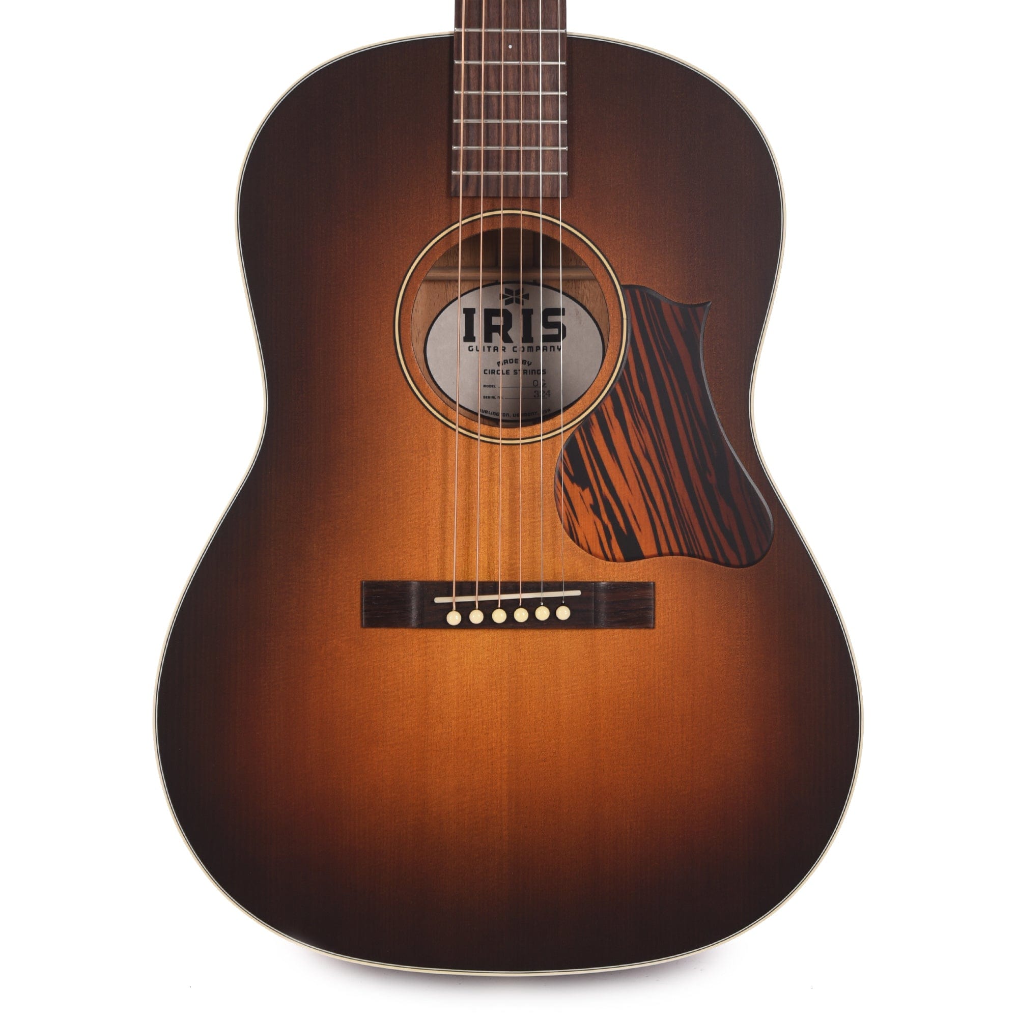 Iris OG Sitka/Mahogany Tobacco Burst Satin Acoustic Guitars / OM and Auditorium