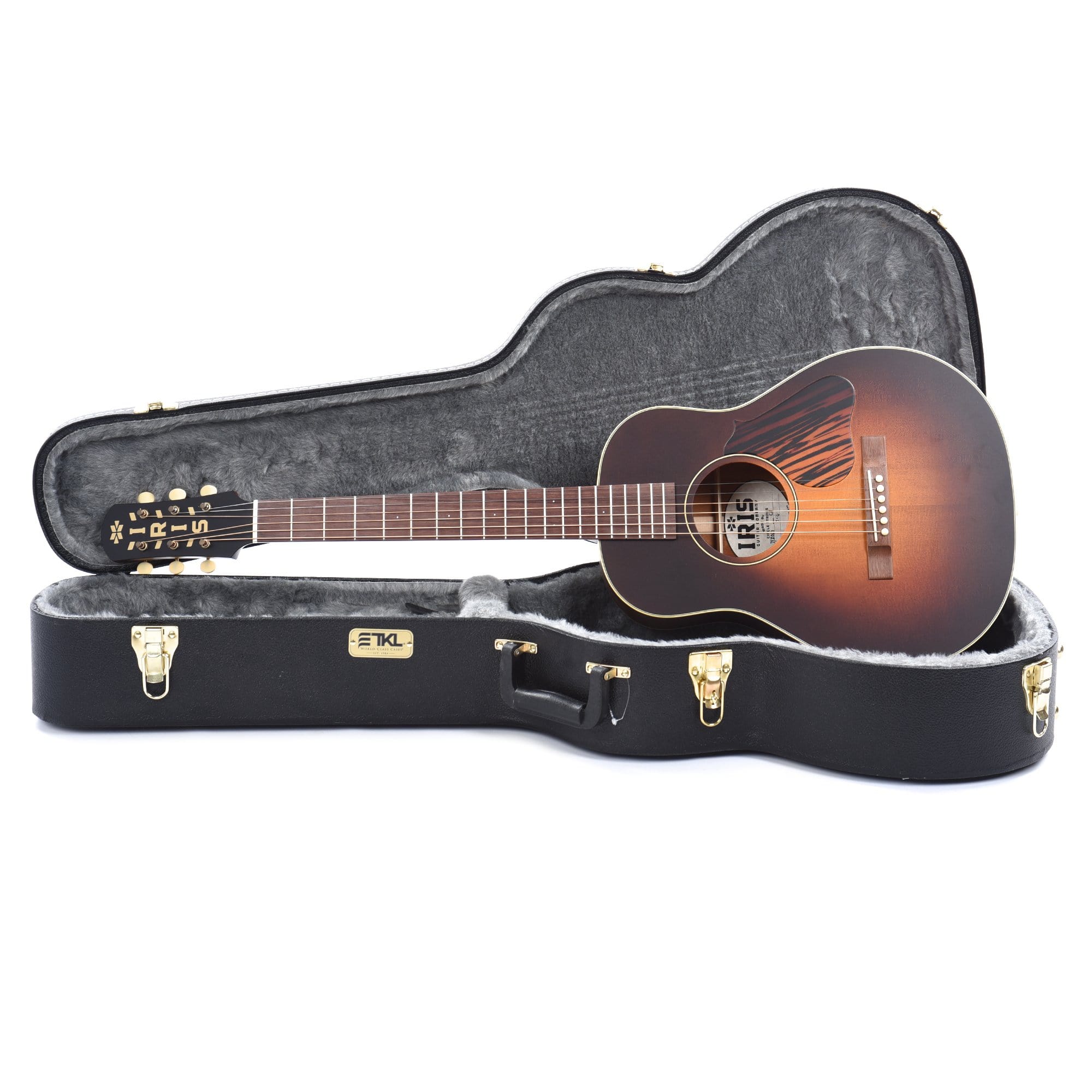 Iris CH Sitka/Mahogany Tobacco Burst Satin Acoustic Guitars / Parlor