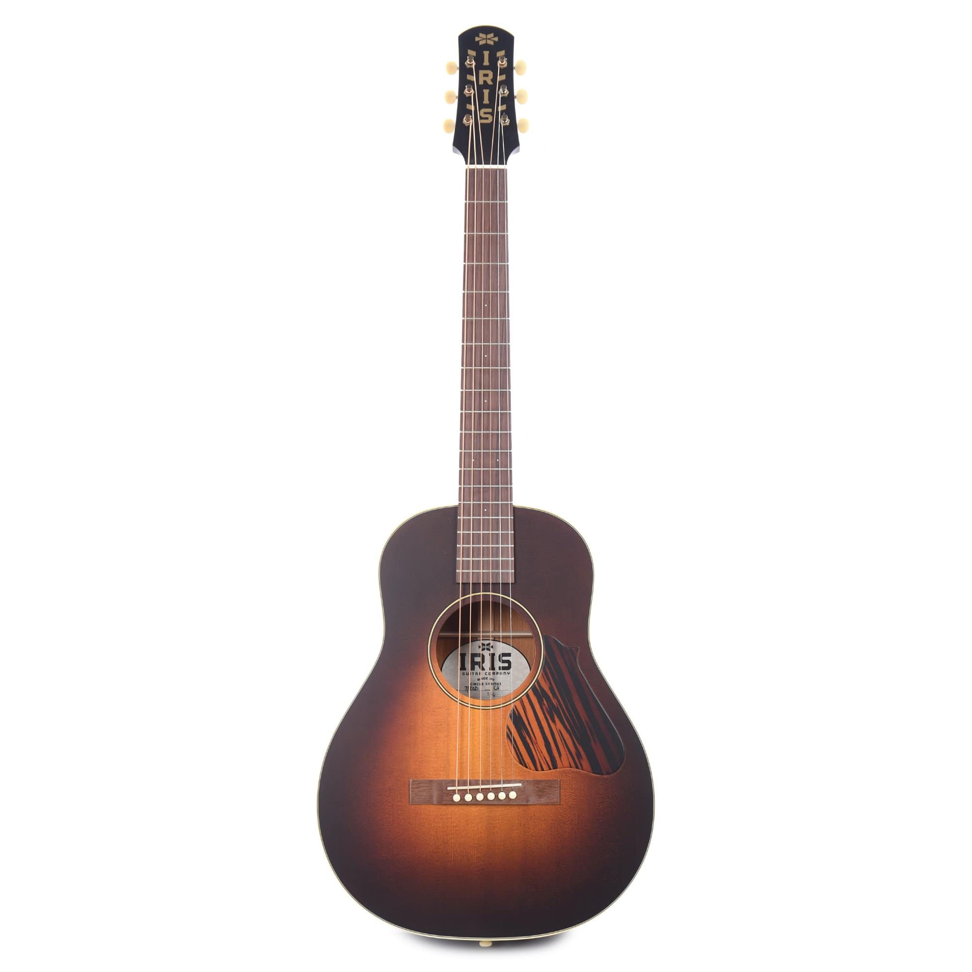 Iris CH Sitka/Mahogany Tobacco Burst Satin Acoustic Guitars / Parlor