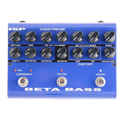 ISP Technologies Beta Bass Preamp Pedal Effects and Pedals / Overdrive and Boost