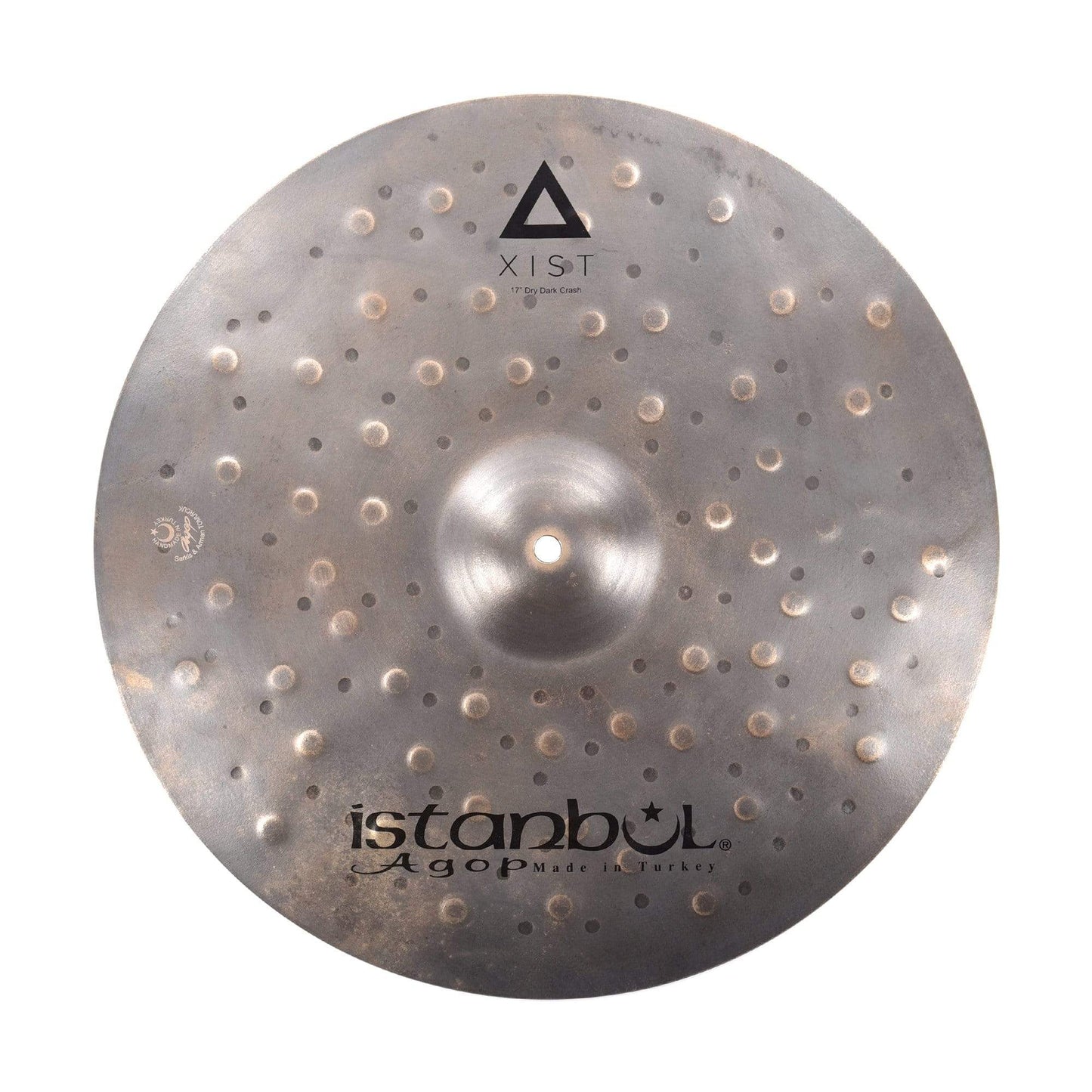 Istanbul Agop 17" Xist Dry Dark Crash Cymbal Drums and Percussion / Cymbals / Crash
