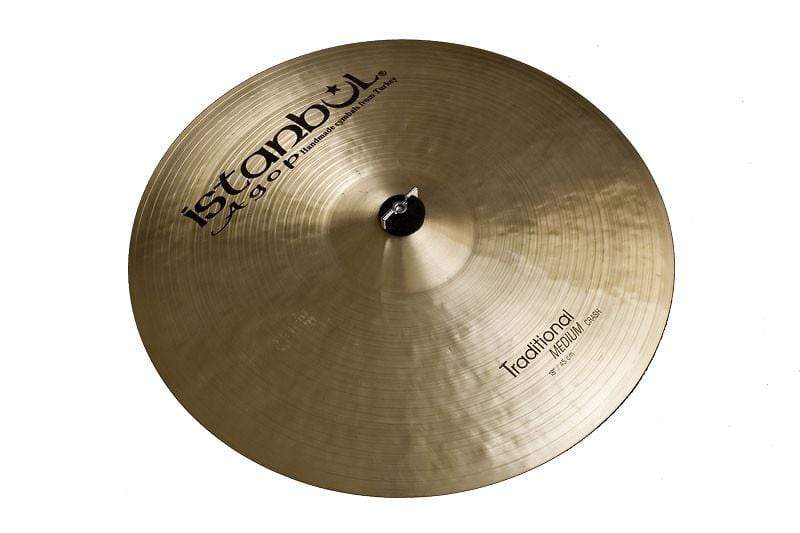 Istanbul Agop 19" Traditional Medium Crash Cymbal Drums and Percussion / Cymbals / Crash