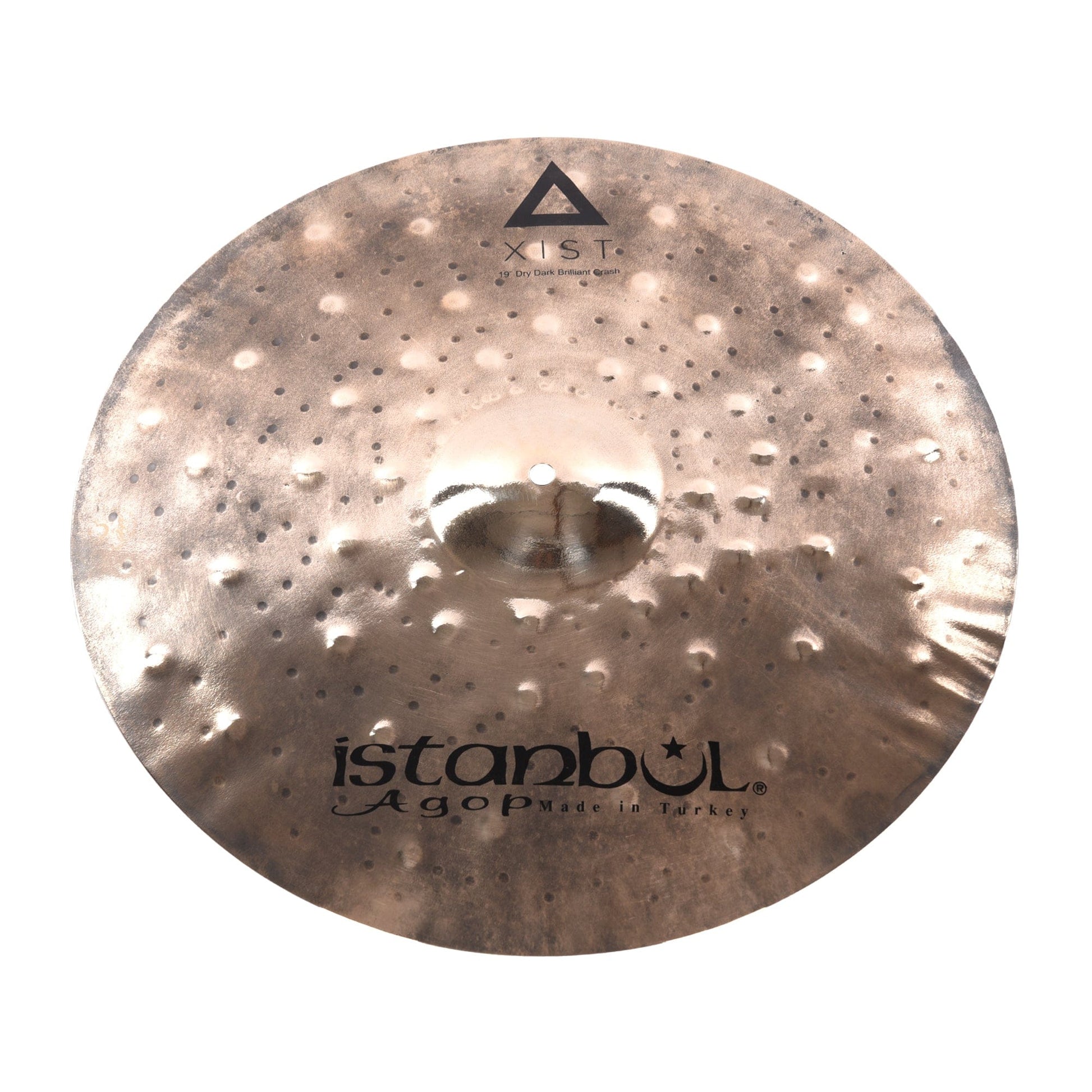 Istanbul Agop 19" Xist Dry Dark Brilliant Crash Cymbal Drums and Percussion / Cymbals / Crash