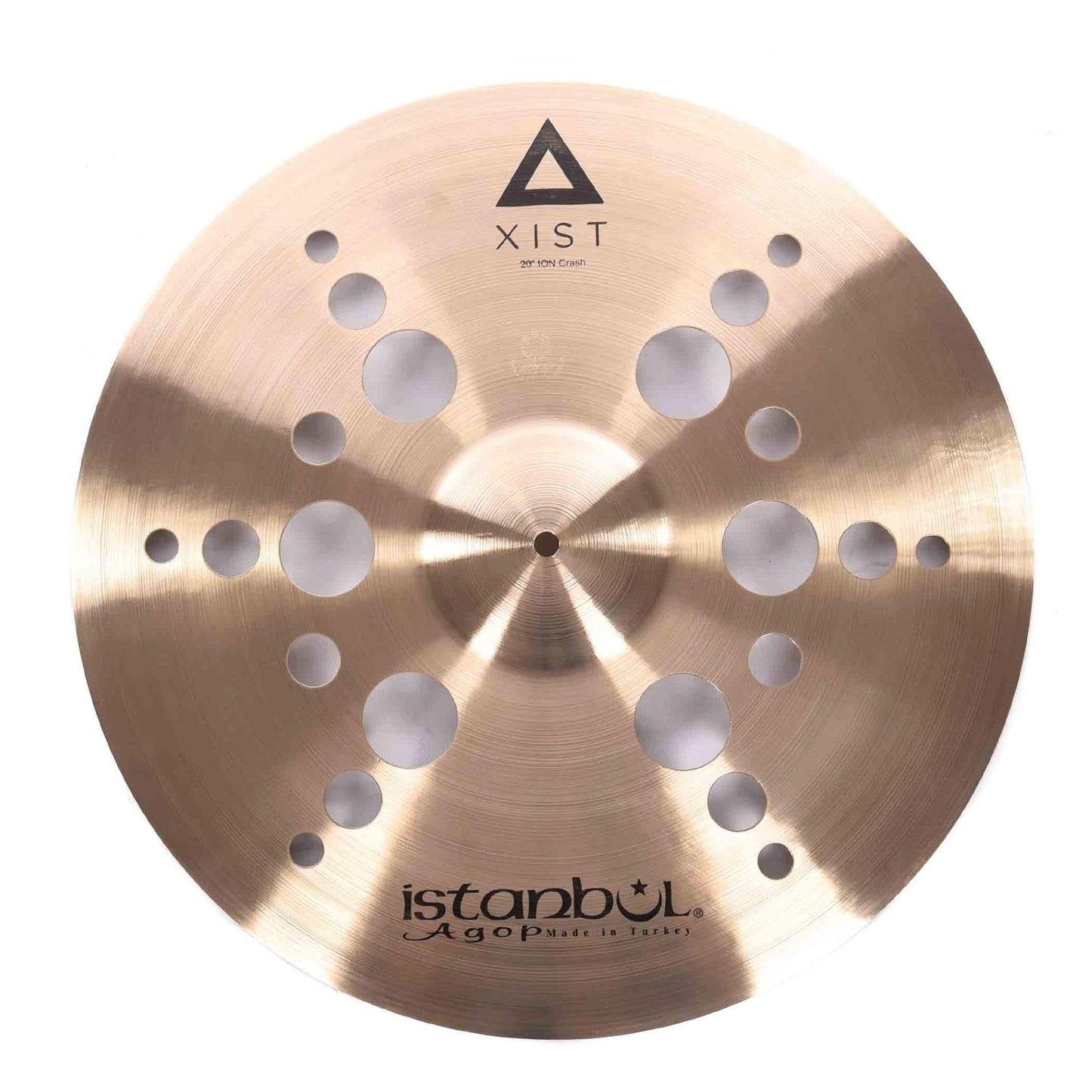 Istanbul Agop 20" Xist Ion Crash Cymbal Natural Drums and Percussion / Cymbals / Crash