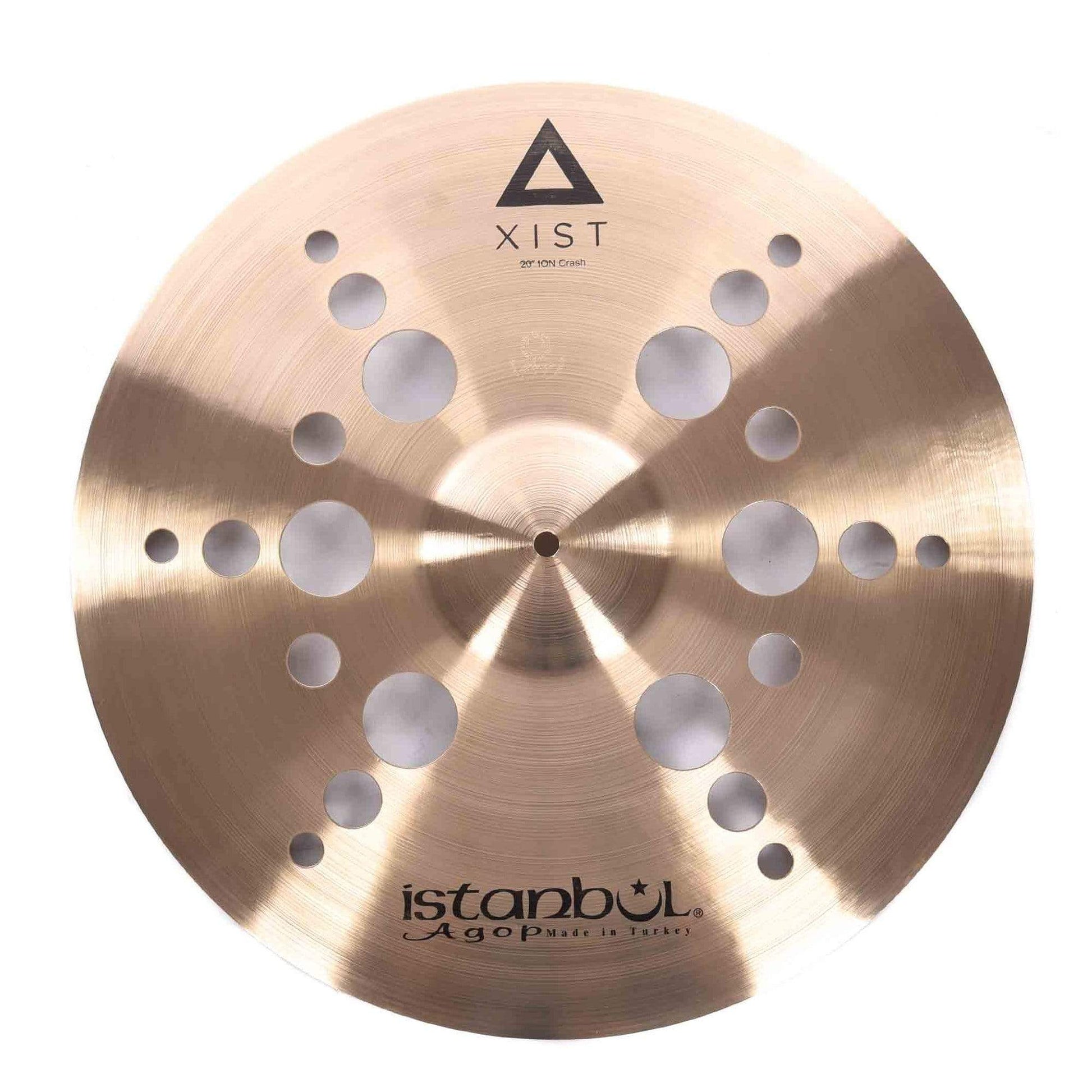 Istanbul Agop 20" Xist Ion Crash Cymbal Natural Drums and Percussion / Cymbals / Crash