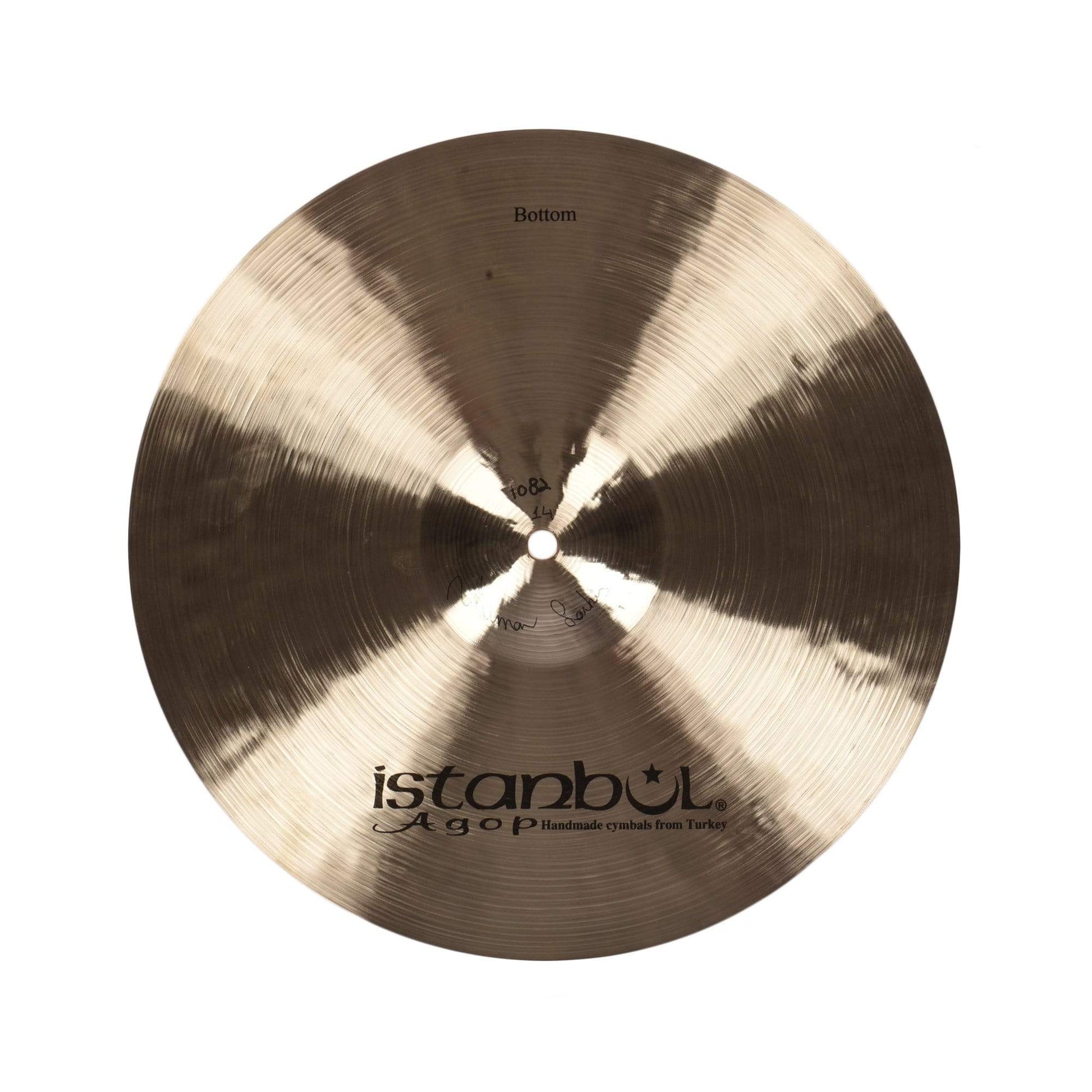 Istanbul Agop 14" Traditional Jazz Hi-Hat Pair Drums and Percussion / Cymbals / Hi-Hats