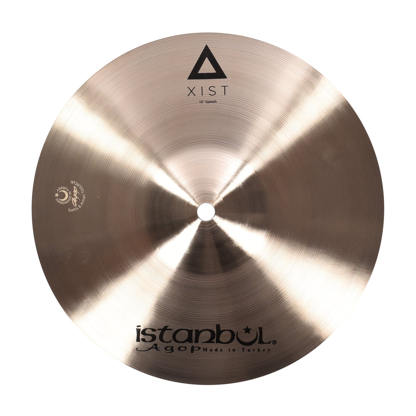 Istanbul Agop 10" Xist Splash Cymbal Natural Drums and Percussion / Cymbals / Other (Splash, China, etc)