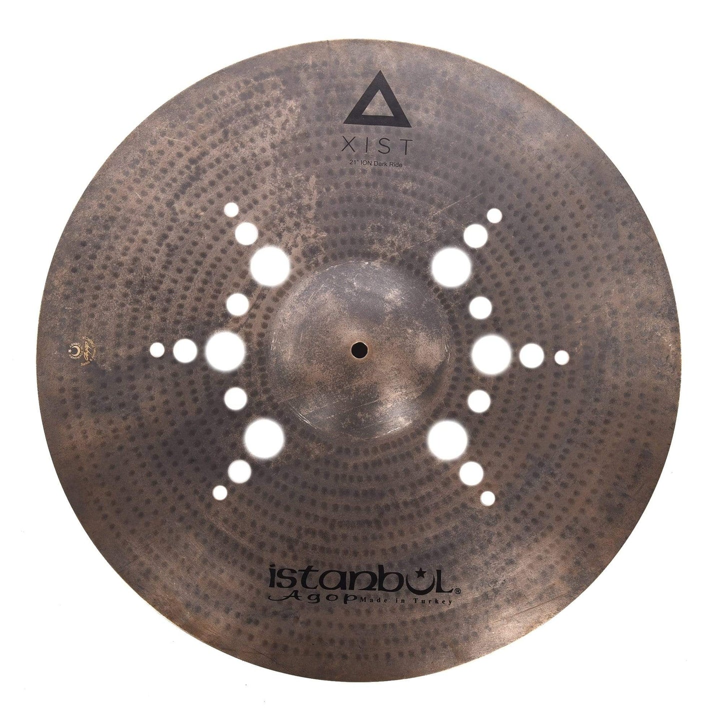 Istanbul Agop 21" Xist Dark Ion Ride Cymbal Drums and Percussion / Cymbals / Ride