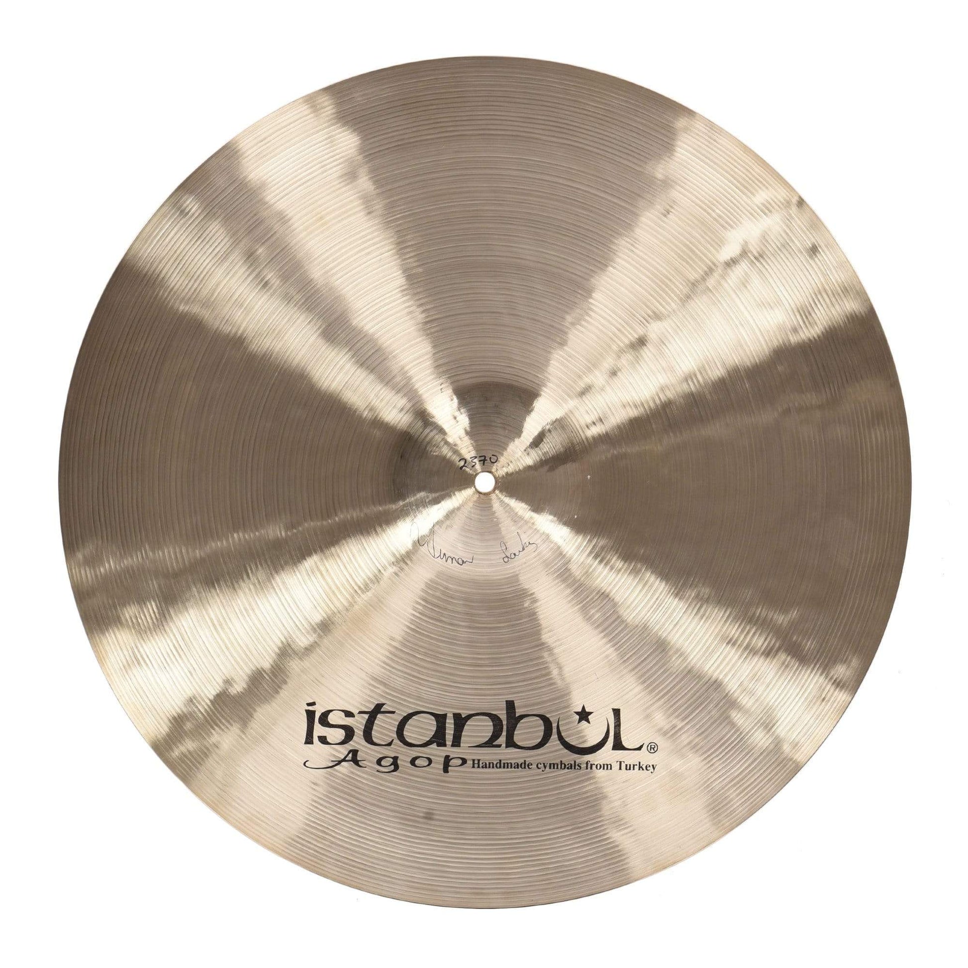 Istanbul Agop 22" Traditional Jazz Ride Cymbal Drums and Percussion / Cymbals / Ride