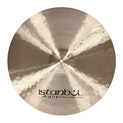 Istanbul Agop 22" Traditional Jazz Ride Cymbal Drums and Percussion / Cymbals / Ride