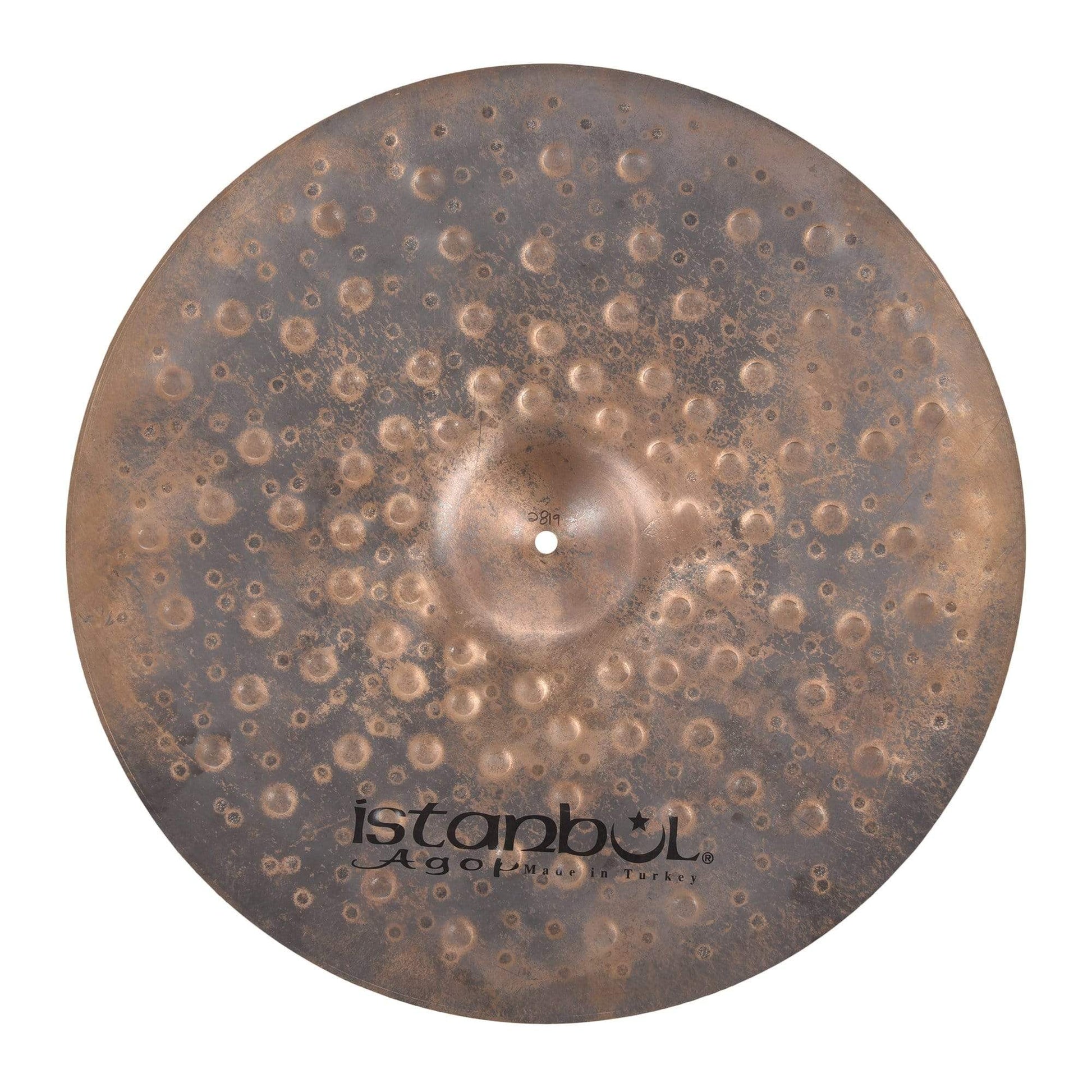 Istanbul Agop 22" Xist Dry Dark Ride Cymbal Drums and Percussion / Cymbals / Ride