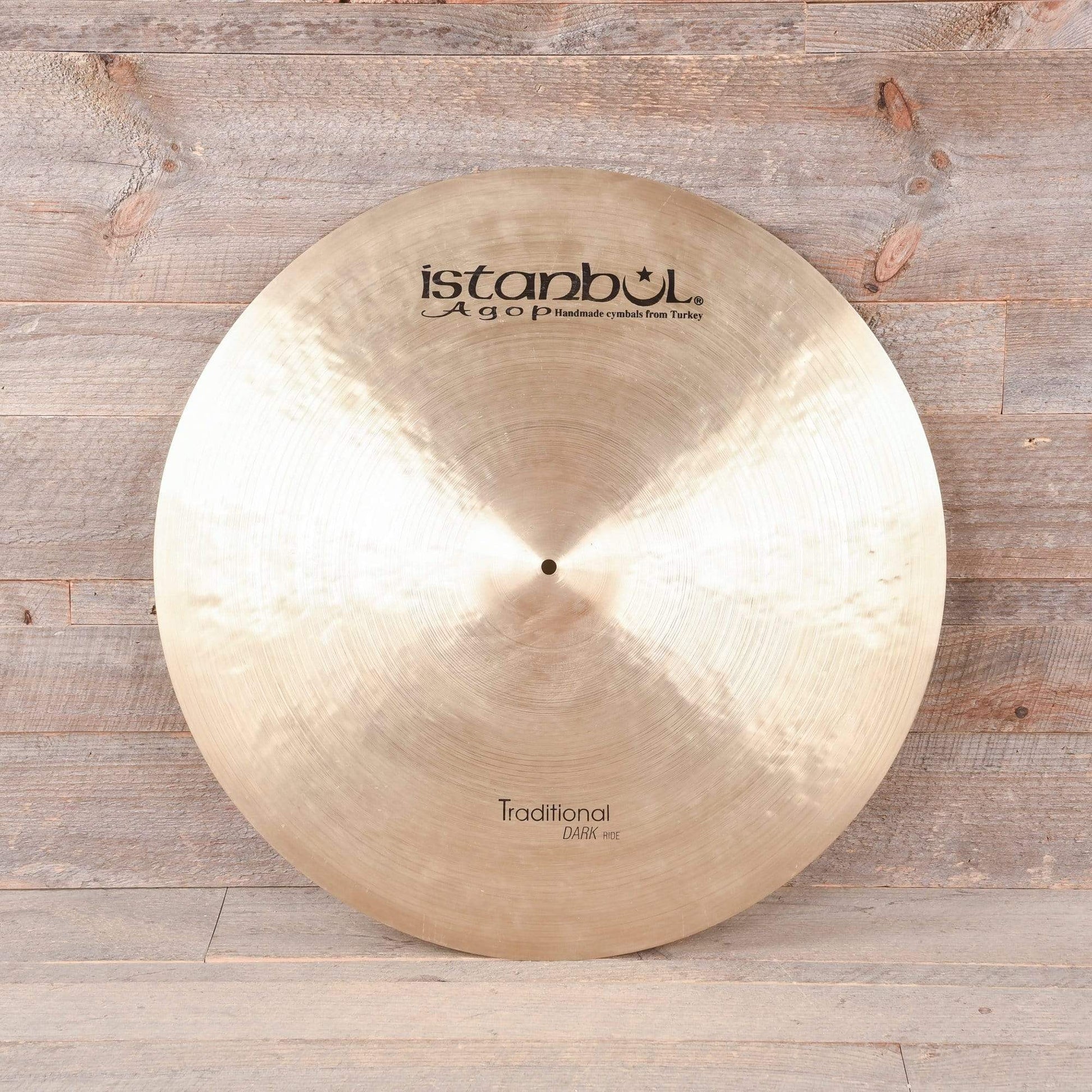 Istanbul Agop 26" Traditional Dark Ride Cymbal Drums and Percussion / Cymbals / Ride