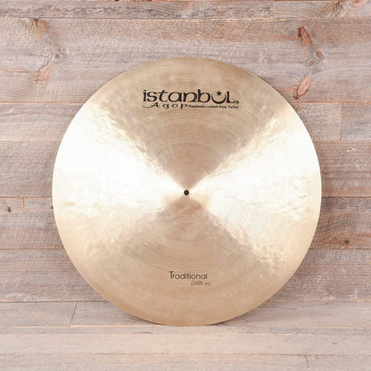 Istanbul Agop 26" Traditional Dark Ride Cymbal Drums and Percussion / Cymbals / Ride