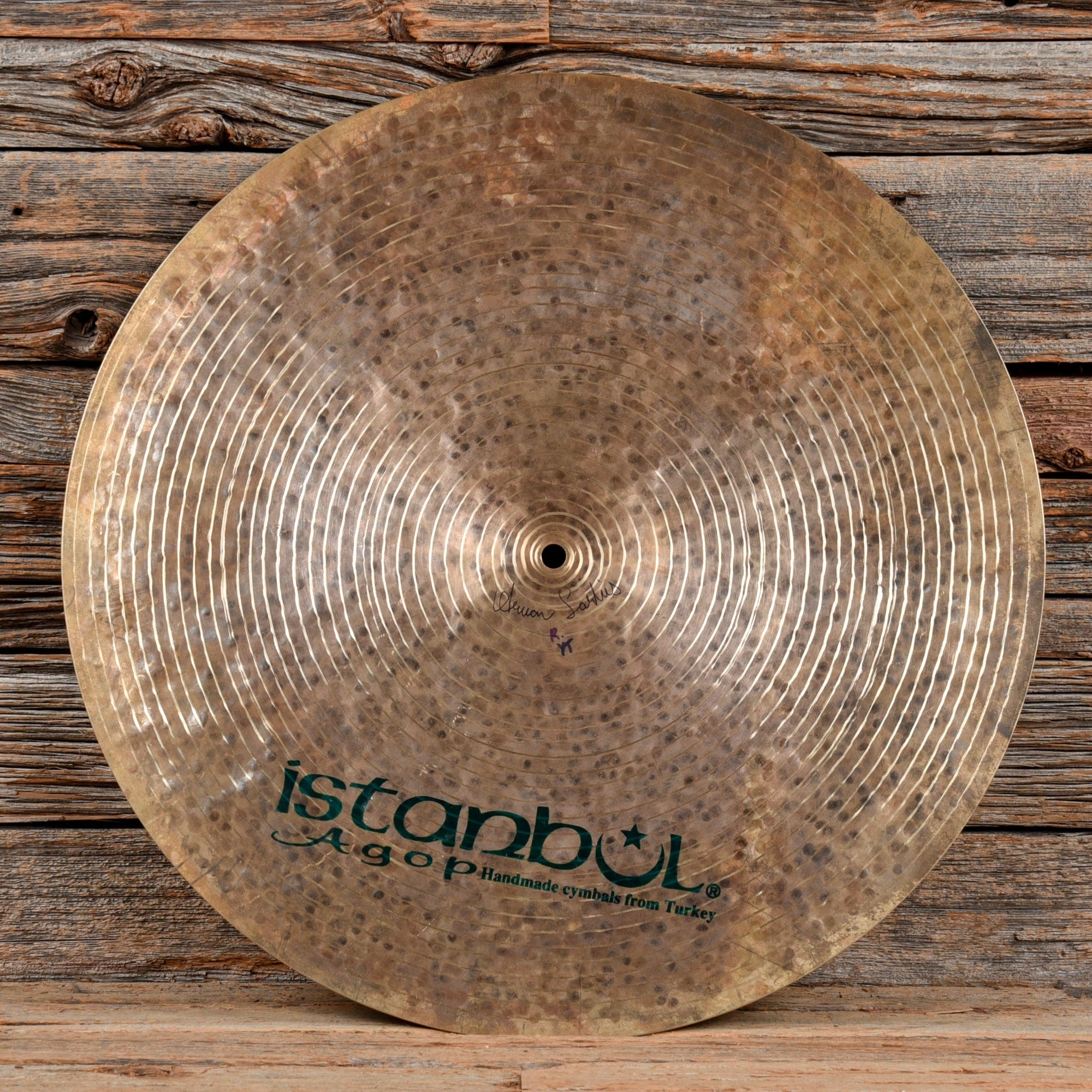 Istanbul Agop Signature Series 20" Flat Ride USED Drums and Percussion / Cymbals / Ride