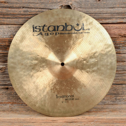 Istanbul Agop 16" Traditional Medium USED Drums and Percussion