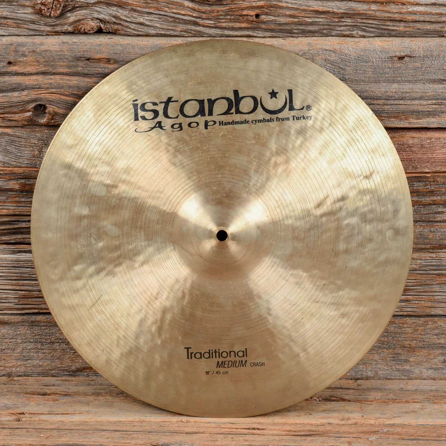 Istanbul Agop 18" Traditional Medium USED Drums and Percussion