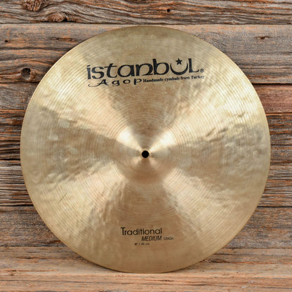 Istanbul Agop 18" Traditional Medium USED Drums and Percussion