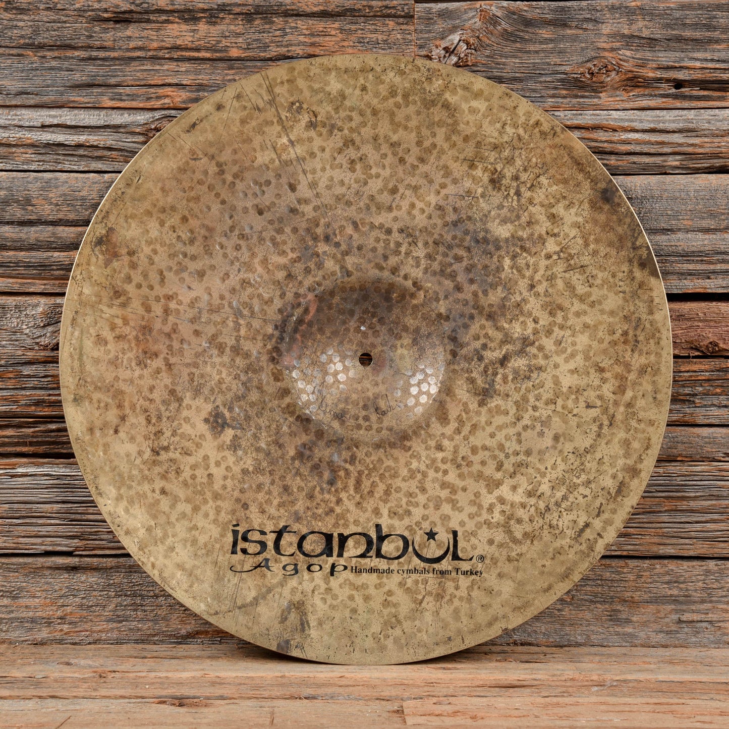 Istanbul Agop 22" Turk Jazz Ride Cymbal USED Drums and Percussion