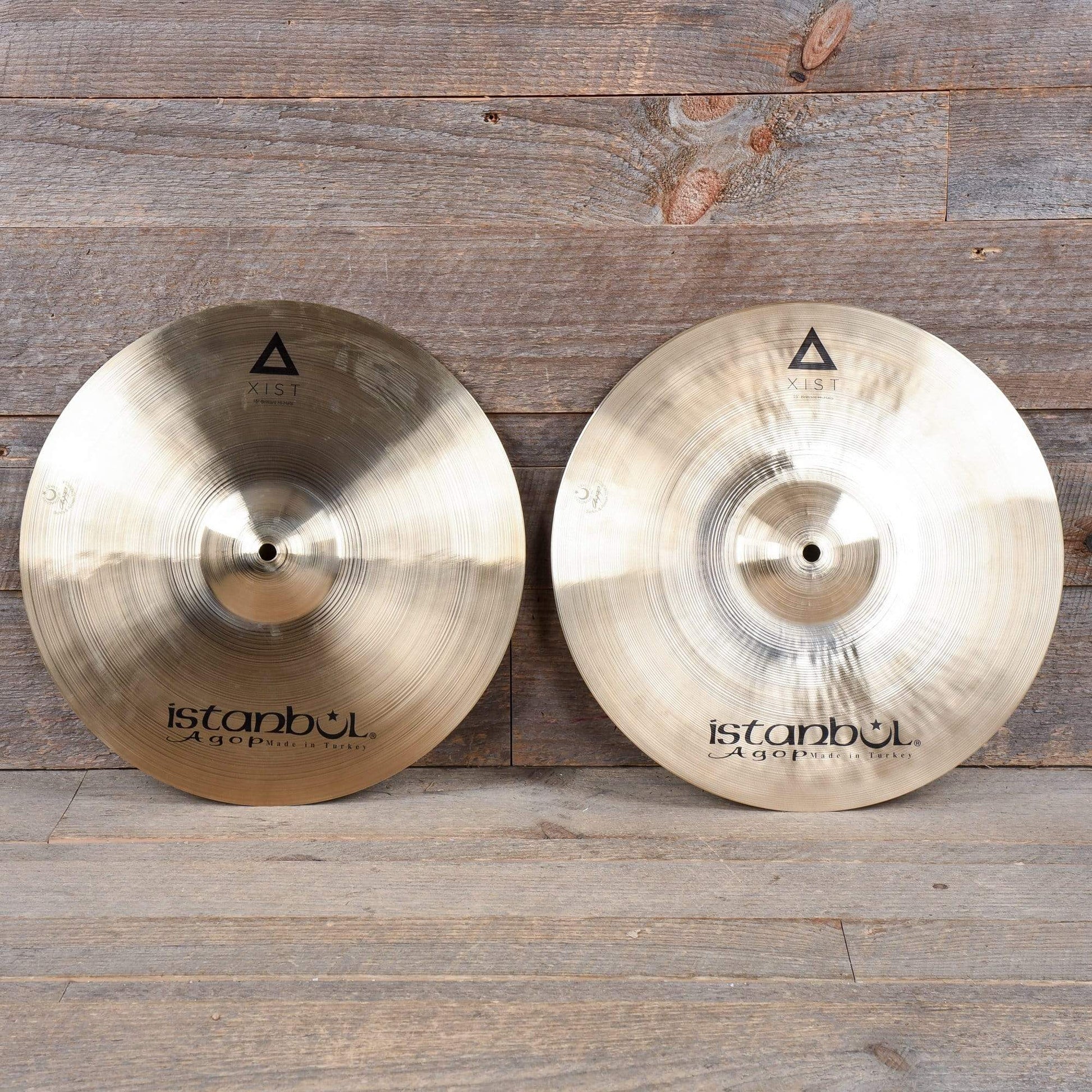 Istanbul Agop 15" Xist Hi-Hat Pair Brilliant Drums and Percussion / Parts and Accessories / Heads