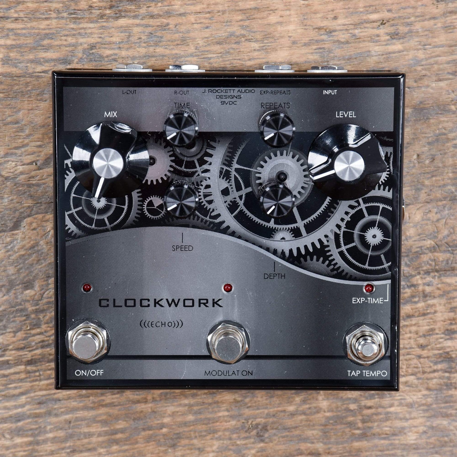 clockwork delay pedal J. Rockett Clockwork Echo Pedal – Chicago Music Exchange
