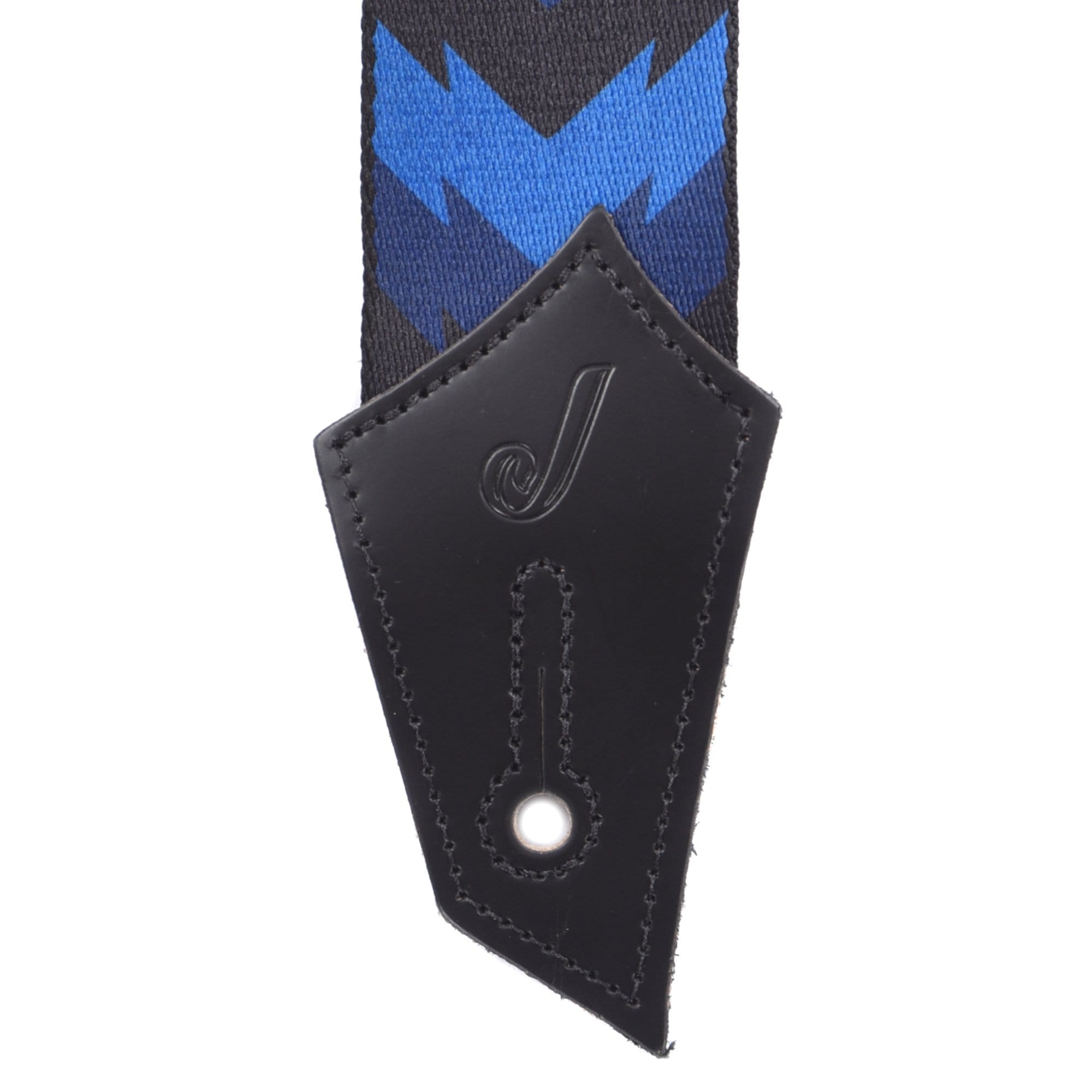 Jackson Double V Black/Blue Strap Accessories / Straps