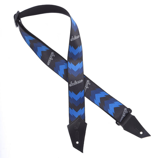 Jackson Double V Black/Blue Strap Accessories / Straps