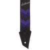 Jackson Double V Black/Purple Strap Accessories / Straps