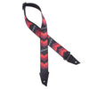 Jackson Double V Black/Red Strap Accessories / Straps