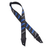 Jackson Headstock Black/Blue Strap Accessories / Straps