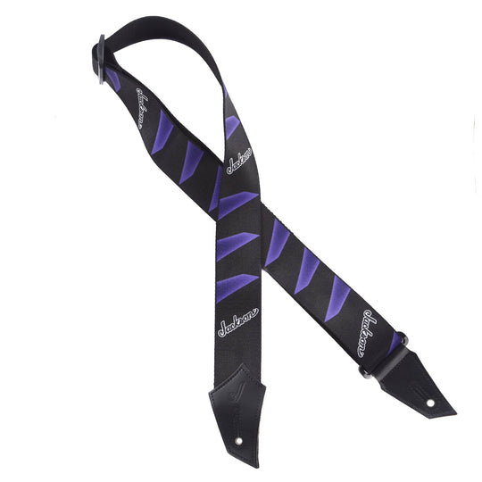 Jackson Headstock Black/Purple Strap Accessories / Straps