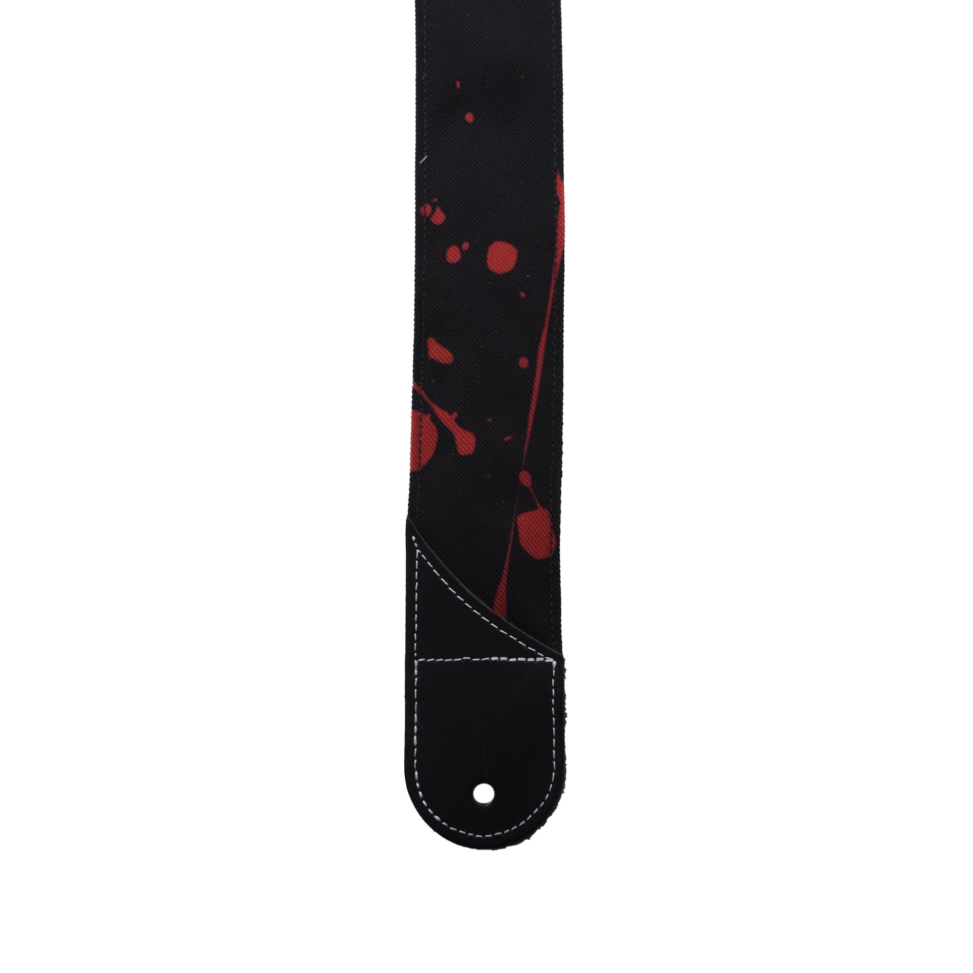 Jackson Splatter Strap, Black and Red, 2