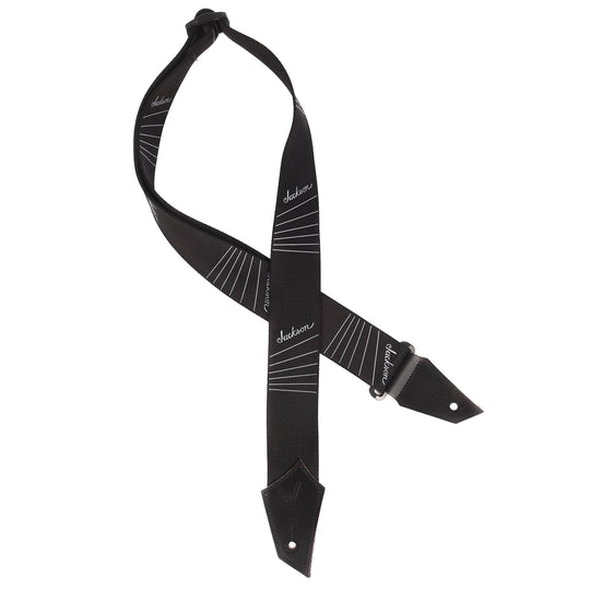 Jackson Strings Black/White Strap Accessories / Straps