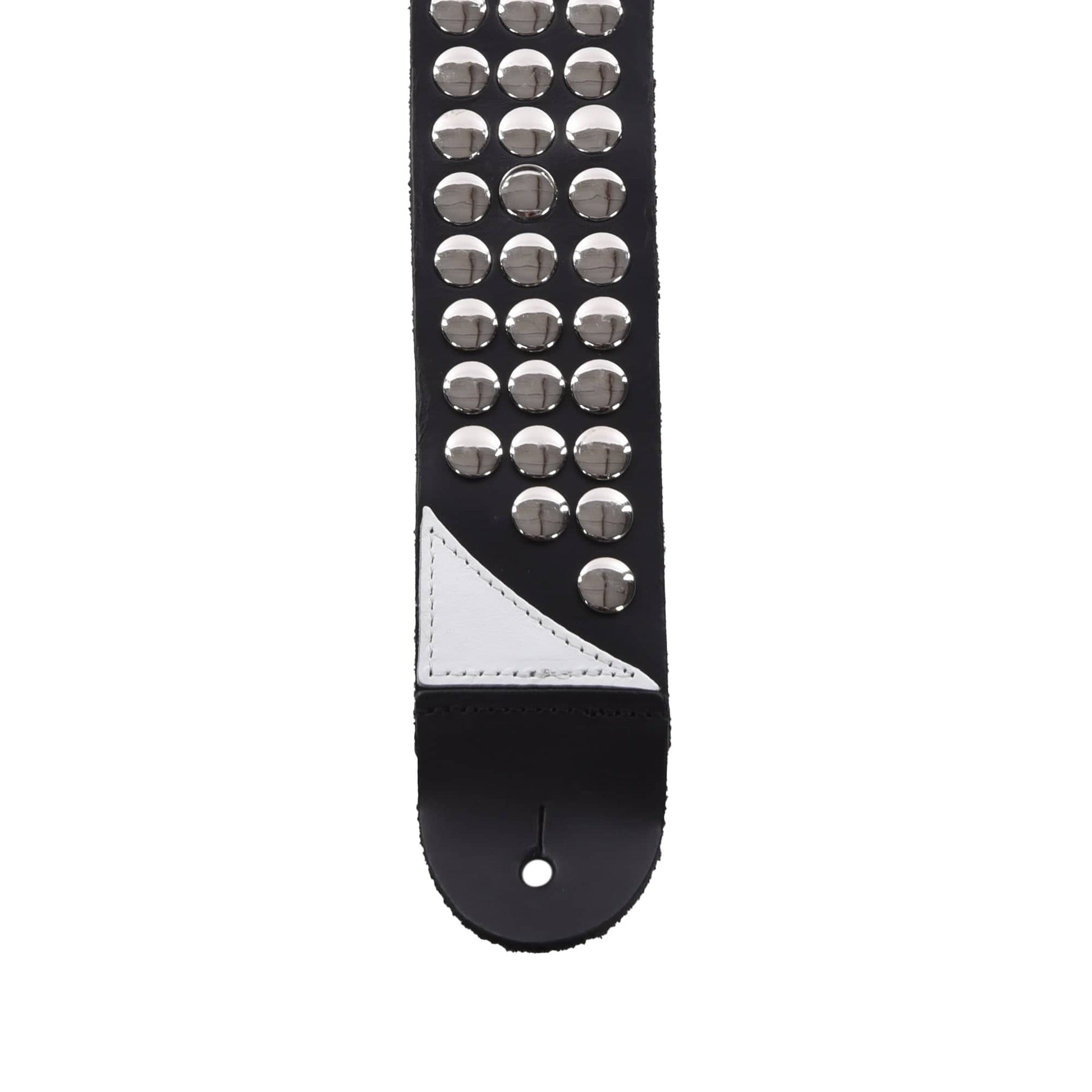 Jackson Stud Leather Strap, Black, 2.5" Accessories / Straps