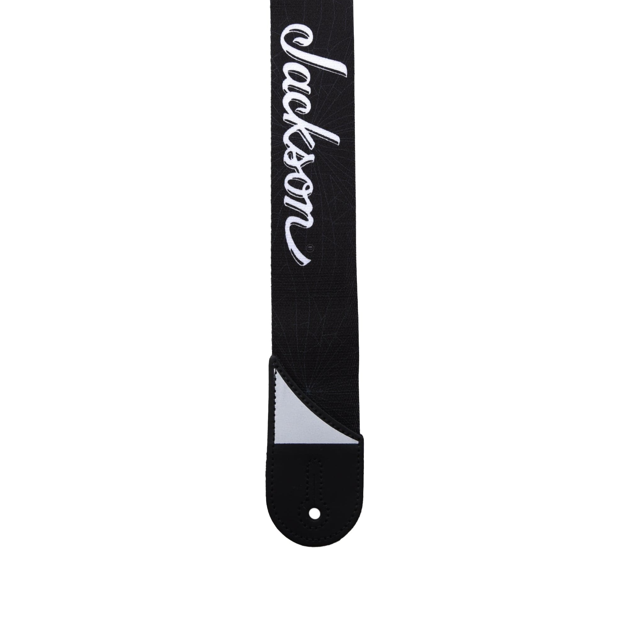 Jackson White Logo Strap, Black, 2