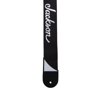 Jackson White Logo Strap, Black, 2" Accessories / Straps
