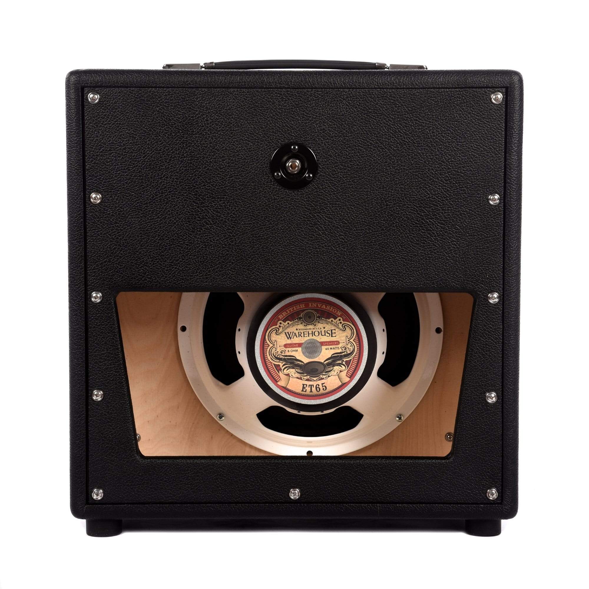 Jackson Ampworks 1x12 Open-Back Cabinet w/WGS ET65 Black & Ivory Amps / Guitar Cabinets