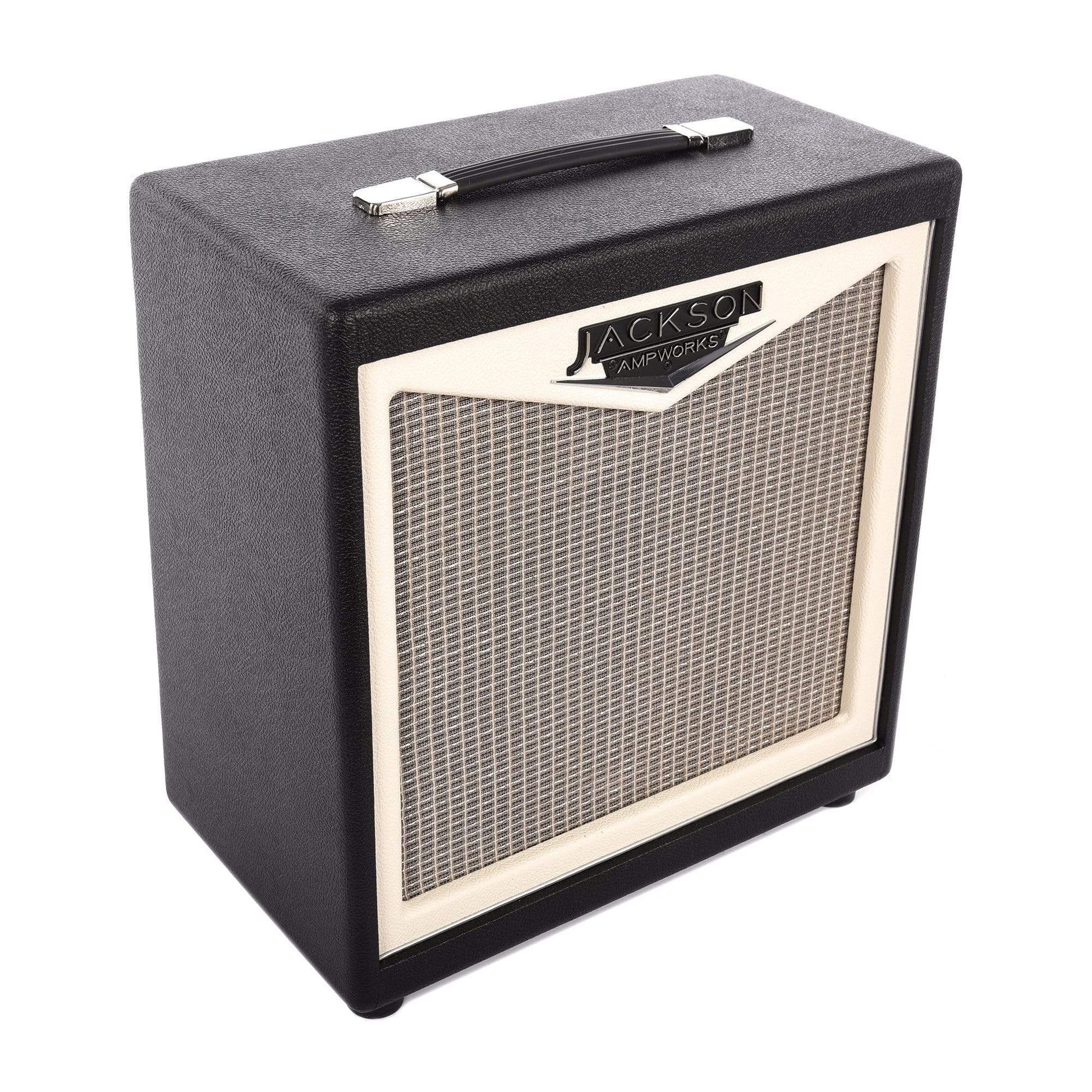Jackson Ampworks 1x12 Open-Back Cabinet w/WGS ET65 Black & Ivory Amps / Guitar Cabinets