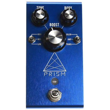 Jackson Audio Prism Preamp Boost Pedal Special Edition Blue Bundle w/ Truetone 1 Spot Space Saving 9v Adapter Effects and Pedals / Overdrive and Boost