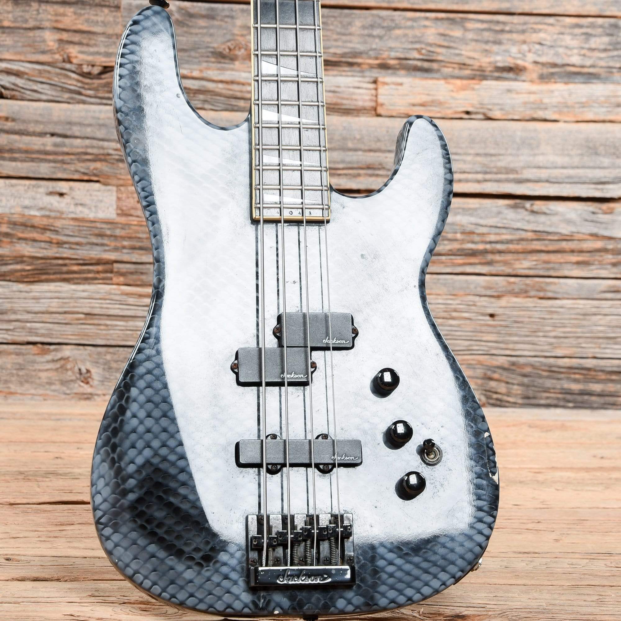 Jackson Concert Custom Bass Snakeskin 1980s – Chicago Music Exchange