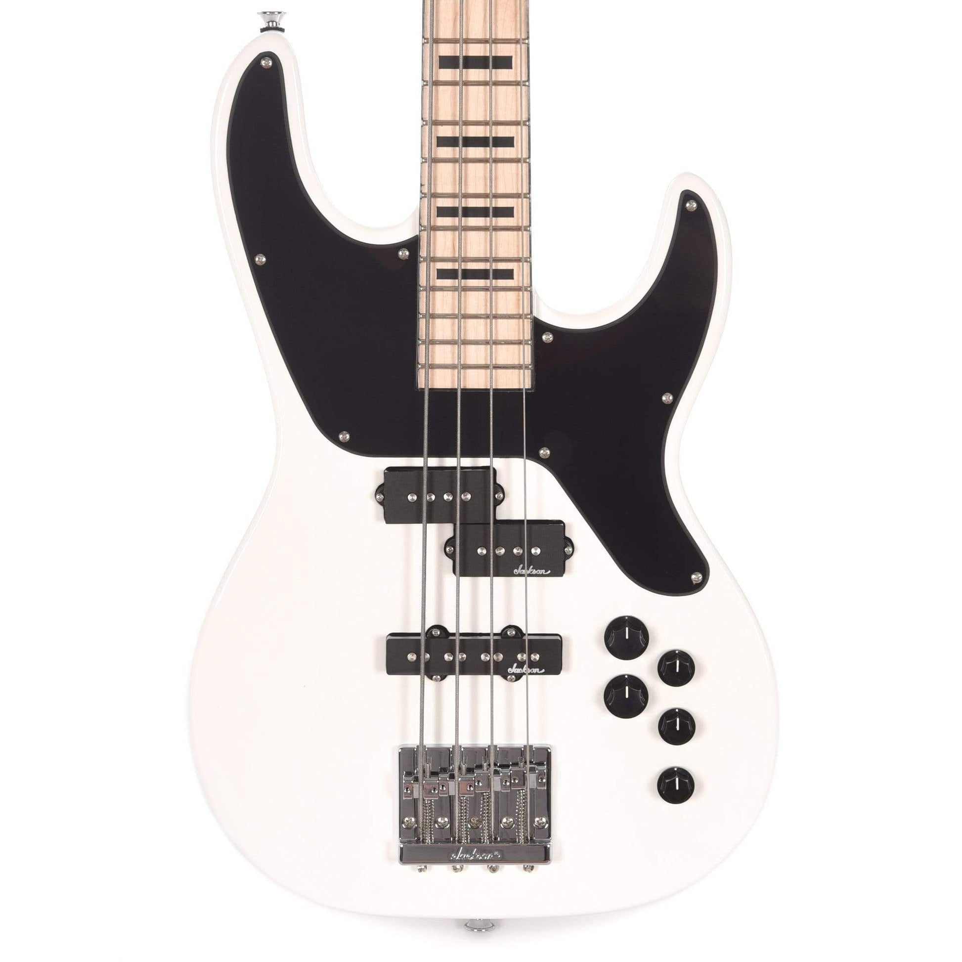 Jackson X Series CBXNTM IV Bass Snow White Bass Guitars / 4-String