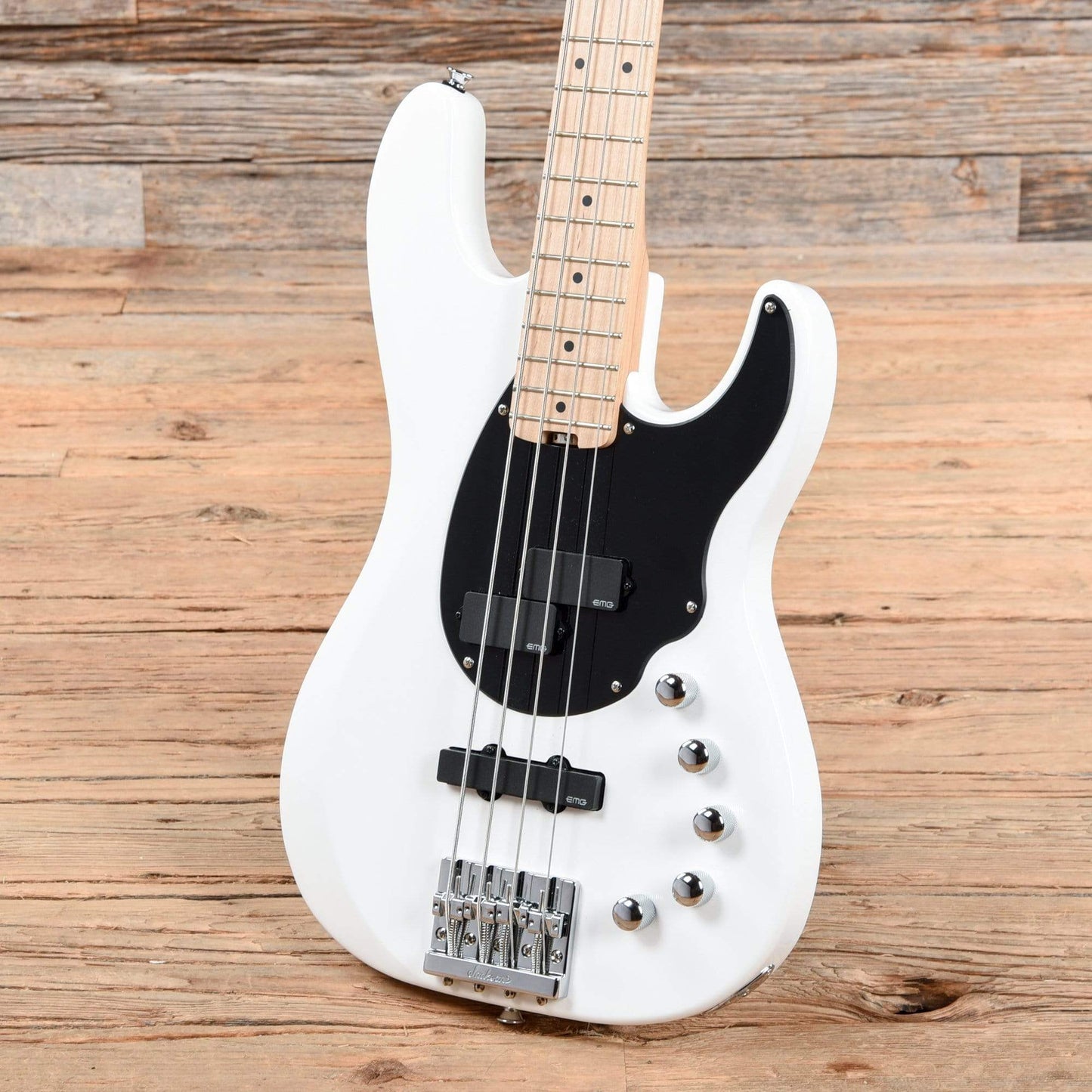 Jackson X Series David Ellefson Concert Bass CBXM IV Snow White 2020 Bass Guitars / 4-String